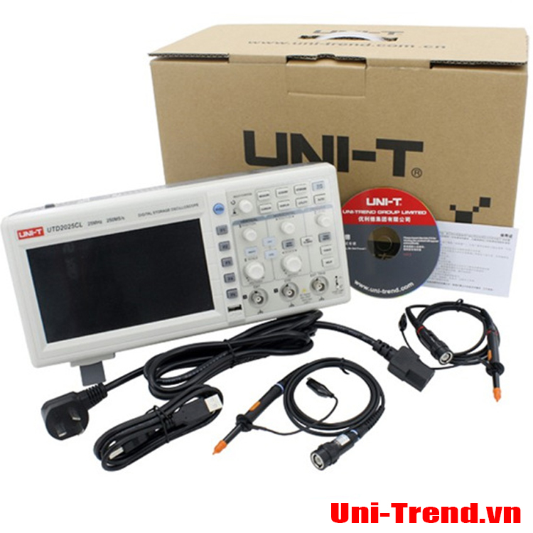 UTD2025CL 25Mhz máy hiện sóng chính hãng UNI-T